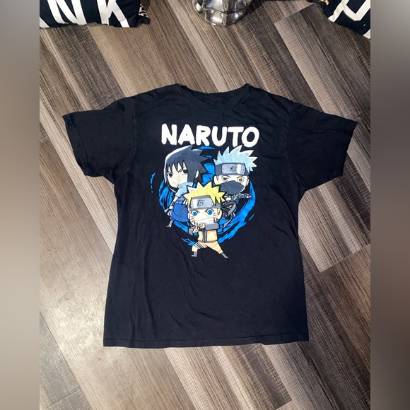 Ripple Junction Other - 🦸♂️ Naruto Black Graphic T-Shirt